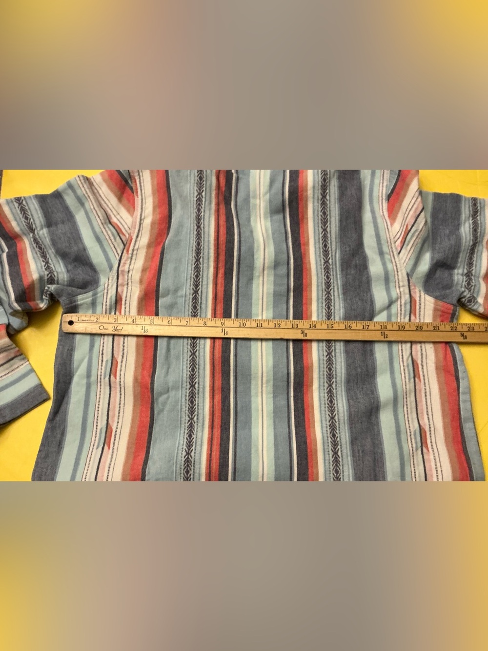 Faherty x Doug Good Baja poncho pullover sz XL - Picture 6 of 6